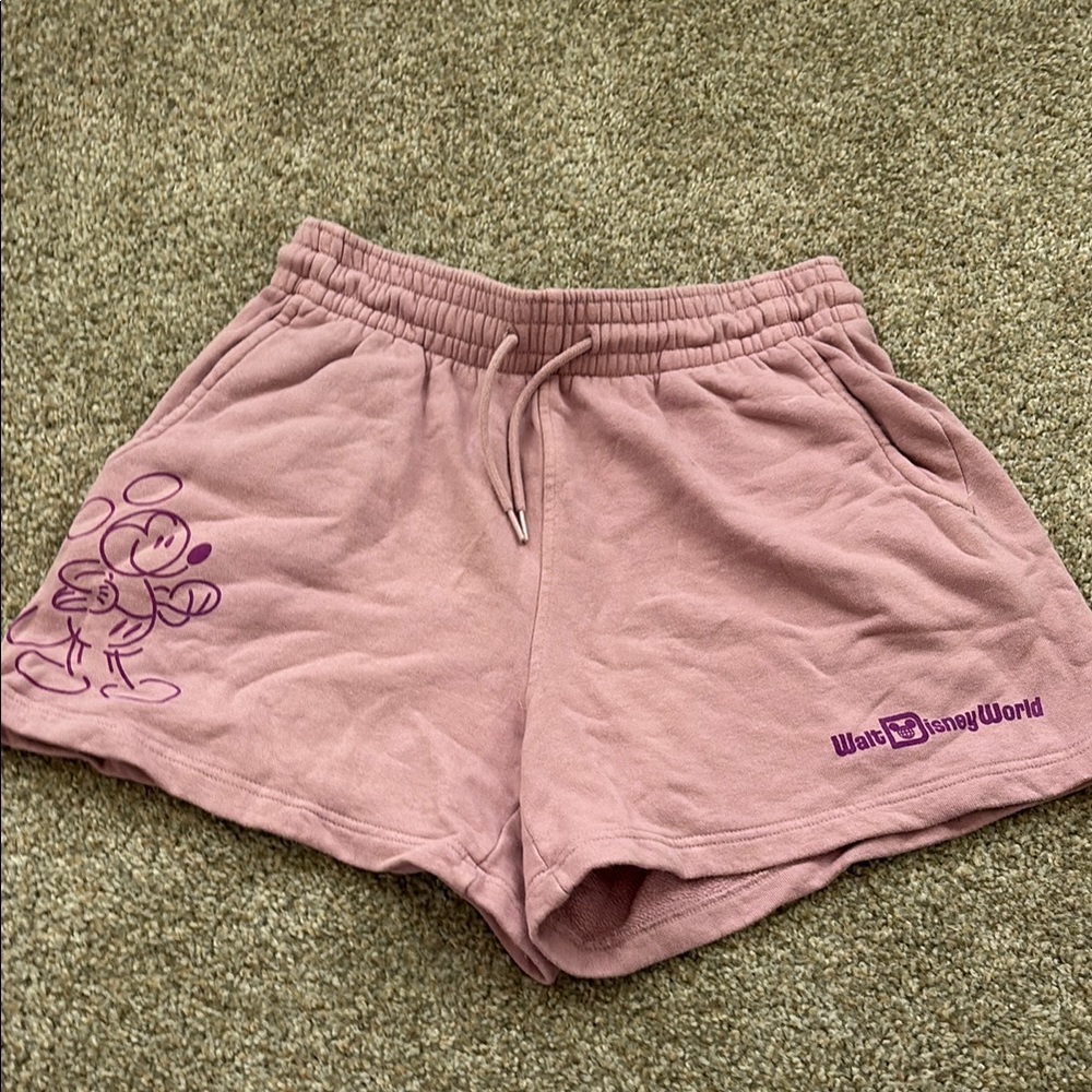 Womens or Men’s Disney Unisex Pink/purple Shorts